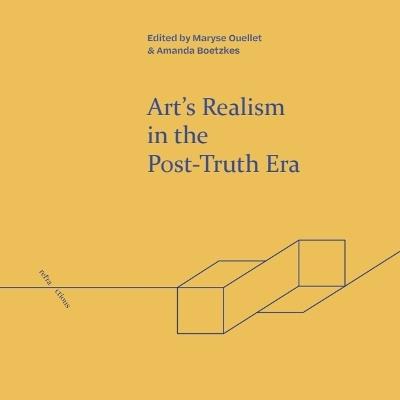 Art'S Realism in the Post-Truth Era - cover