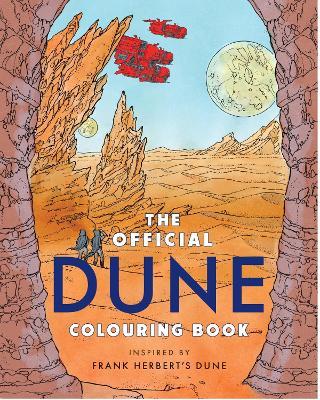 The Official Dune Colouring Book - Frank Herbert - cover
