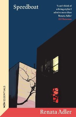 Speedboat: With an introduction by Hilton Als - Renata Adler - cover