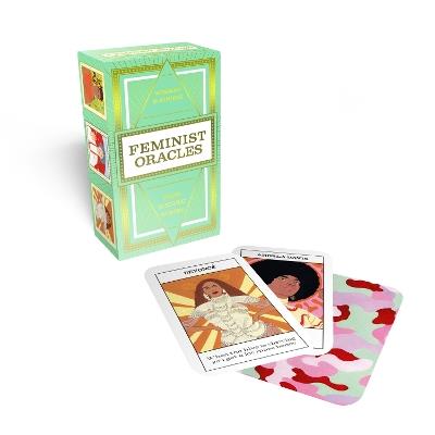 Feminist Oracles (Mini Deck): Wisdom & advice from 45 iconic women - Charlotte Jansen - cover