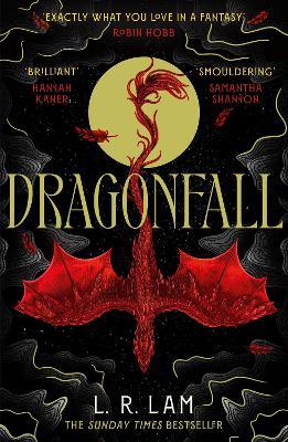 Dragonfall: the addictive and smouldering epic dragon fantasy with a dangerous slow-burn forbidden romance - L.R. Lam - cover