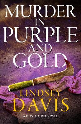 Murder in Purple and Gold - Lindsey Davis - cover