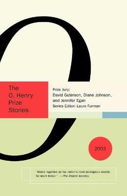 The O. Henry Prize Stories 2003 - cover