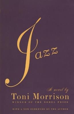 Jazz - Toni Morrison - cover