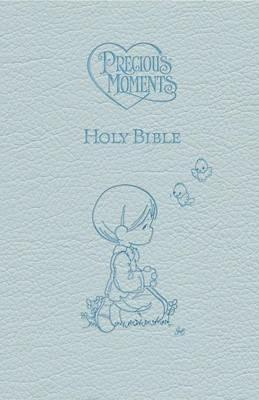 ICB, Precious Moments Holy Bible, Leathersoft, Blue: International Children's Bible - Thomas Nelson - cover