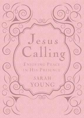 Jesus Calling, Pink Leathersoft, with Scripture References: Enjoying Peace in His Presence (a 365-Day Devotional) - Sarah Young - cover