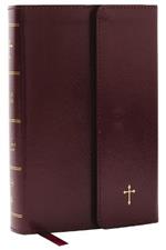 NKJV Compact Paragraph-Style Bible w 43,000 Cross References, Burgundy Leatherflex w Magnetic Flap, Red Letter, Comfort Print: Holy Bible, New King James Version: Holy Bible, New King James Version
