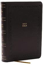 KJV Holy Bible, Compact Reference Bible, Leathersoft, Black, 43,000 Cross-References, Red Letter, Comfort Print: Holy Bible, King James Version
