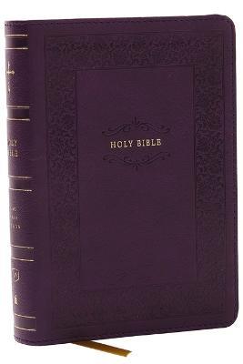 KJV Holy Bible: Compact with 43,000 Cross References, Purple Leathersoft, Red Letter, Comfort Print: King James Version - Thomas Nelson - cover