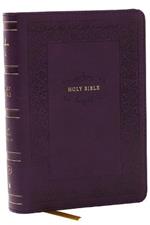 KJV Holy Bible, Compact Reference Bible, Leathersoft, Purple, 43,000 Cross-References, Red Letter, Comfort Print: Holy Bible, King James Version