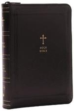 KJV Compact Bible w/ 43,000 Cross References, Black Leathersoft with zipper, Red Letter, Comfort Print: Holy Bible, King James Version: Holy Bible, King James Version