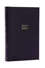 NKJV Personal Size Large Print Bible with 43,000 Cross References, Black Hardcover, Red Letter, Comfort Print