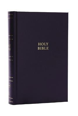 NKJV Personal Size Large Print Bible with 43,000 Cross References, Black Hardcover, Red Letter, Comfort Print - Thomas Nelson - cover
