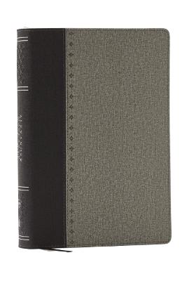 Alexander Maclaren Study Bible: Encouragement and Insights for a Christ-Centered Life (NKJV, Black/Gray Leathersoft, Comfort Print) - Thomas Nelson - cover