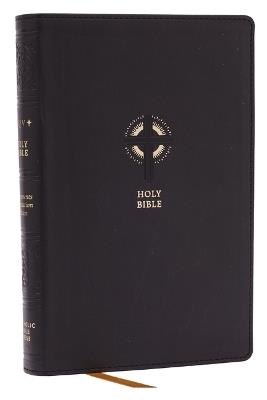 NRSVCE Sacraments of Initiation Catholic Bible, Black Leathersoft, Comfort Print - Catholic Bible Press - cover
