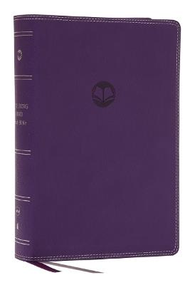 Enduring Word Study Bible: Pastoral Commentary from Every Chapter of the Bible (NKJV, Purple Leathersoft, Red Letter, Comfort Print) - cover