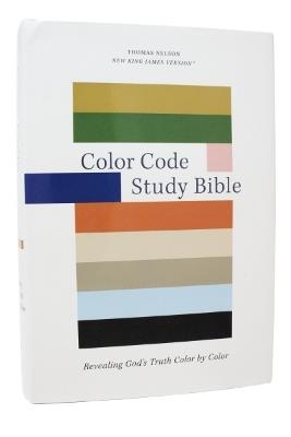Color Code Study Bible, Revealing God's Truth Color by Color (NKJV, Hardcover, Red Letter) - Thomas Nelson - cover