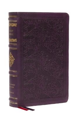 KJV Large Print Reference Bible, Purple Leathersoft, Red Letter, Comfort Print (Sovereign Collection): Holy Bible, King James Version - Thomas Nelson - cover