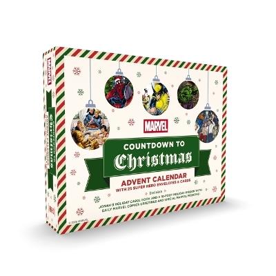 Marvel Countdown to Christmas: Advent Calendar with 25 Super-Hero Envelopes and   Cards - Robb Pearlman - cover