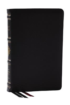 RSV Personal Size Bible with Cross References, Black Premium Goatskin Leather, Premier Collection, (Sovereign Collection) - Thomas Nelson - cover