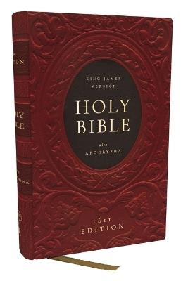 1611 KJV with Apocrypha, Hardcover: Holy Bible - Thomas Nelson - cover