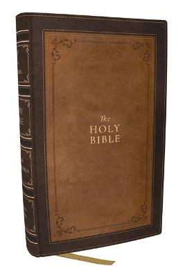 1611 KJV with Apocrypha, Brown Leathersoft: Holy Bible - Thomas Nelson - cover