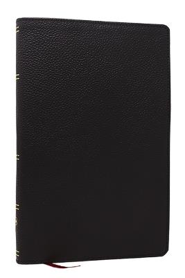 NKJV, Personal Size New Testament, Black Genuine Leather, Red Letter, Comfort Print - Thomas Nelson - cover