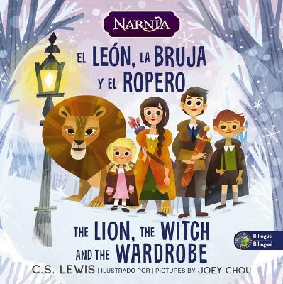 The Lion, the Witch, and the Wardrobe/ El león, la bruja y el ropero, Bilingual Board Book - C. S. Lewis - cover