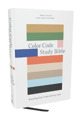 Color Code Study Bible, Revealing God's Truth Color by Color (KJV, Hardcover, Red Letter) - Thomas Nelson - cover