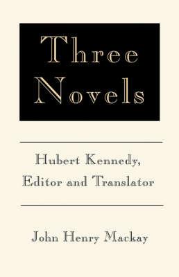 Three Novels - John Henry MacKay - cover