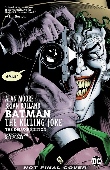 Batman: The Killing Joke Deluxe - Alan Moore,Brian Bolland - cover