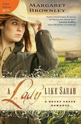 A Lady Like Sarah - Margaret Brownley - cover