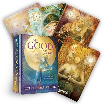 The Good Tarot: A 78-Card Modern Tarot Deck with The Four Elements — Air, Water, Earth And Fire for Suits — Inspirational Tarot Cards with Positive Affirmations - Colette Baron-Reid - cover