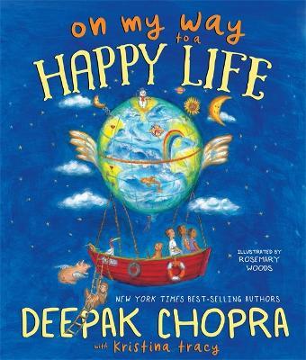 On My Way to a Happy Life - Deepak Chopra - cover