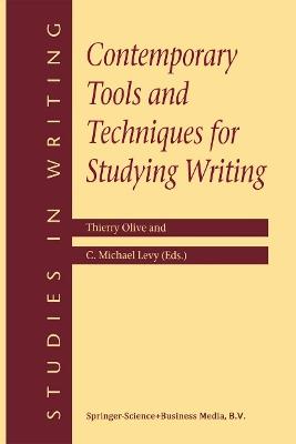 Contemporary Tools and Techniques for Studying Writing - cover