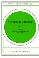 Computing Meaning: Volume 2 - cover