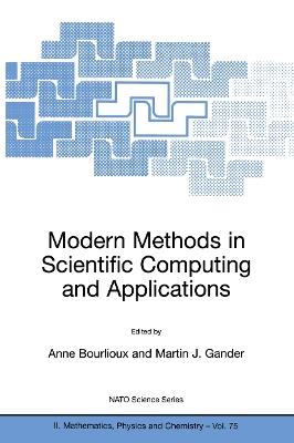 Modern Methods in Scientific Computing and Applications - cover