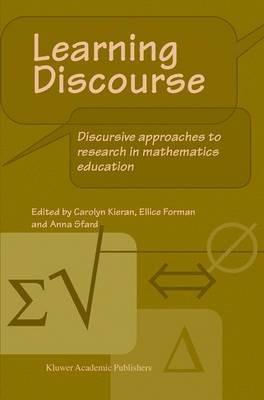 Learning Discourse: Discursive approaches to research in mathematics education - cover