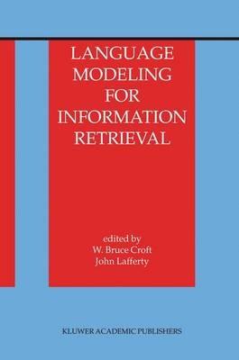 Language Modeling for Information Retrieval - cover