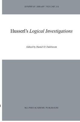 Husserl's Logical Investigations - cover