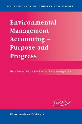 Environmental Management Accounting — Purpose and Progress - cover