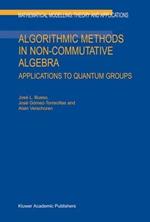 Algorithmic Methods in Non-Commutative Algebra: Applications to Quantum Groups