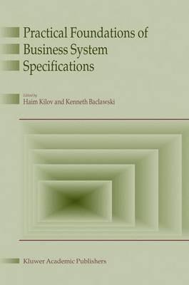 Practical Foundations of Business System Specifications - cover