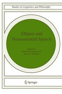 Ellipsis and Nonsentential Speech - cover