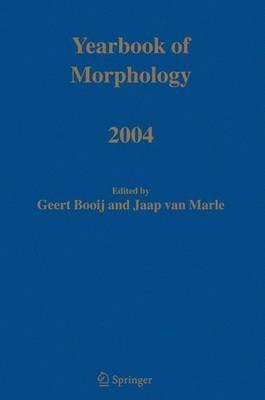 Yearbook of Morphology 2004 - cover