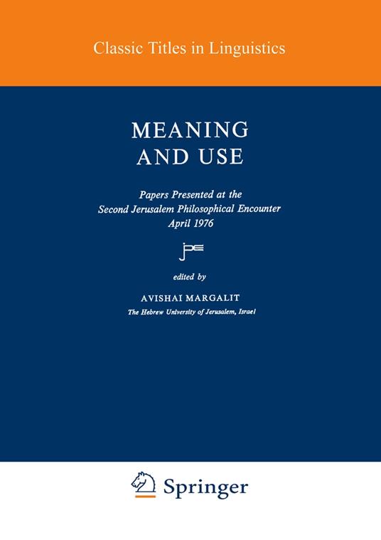 Meaning and Use