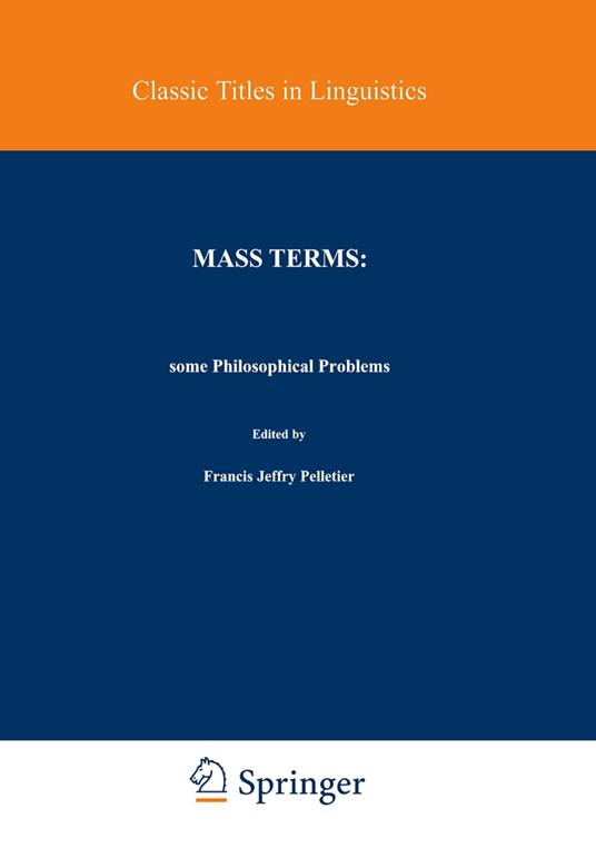Mass Terms: Some Philosophical Problems
