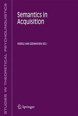 Semantics in Acquisition - cover