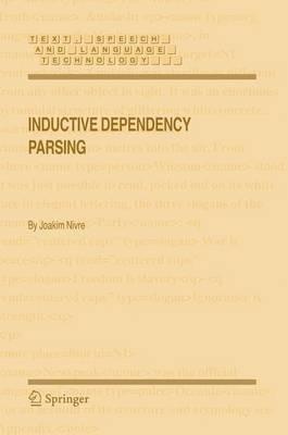 Inductive Dependency Parsing - Joakim Nivre - cover
