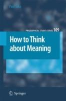 How to Think about Meaning - Paul Saka - cover